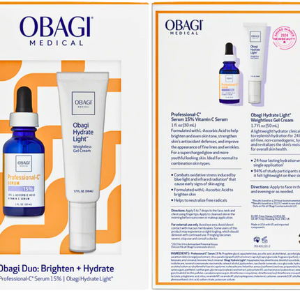 KIT Obagi Duo Brighten + Hydrate - Obagi Medical