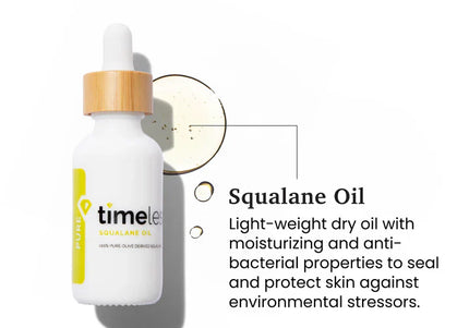 Squalane Oil 100% Pure (60 ml) - Timeless