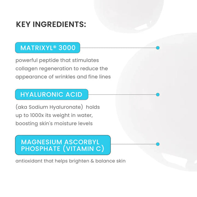 Hyaluronic Acid + Vitamin C Serum (30 ml) - Timeless